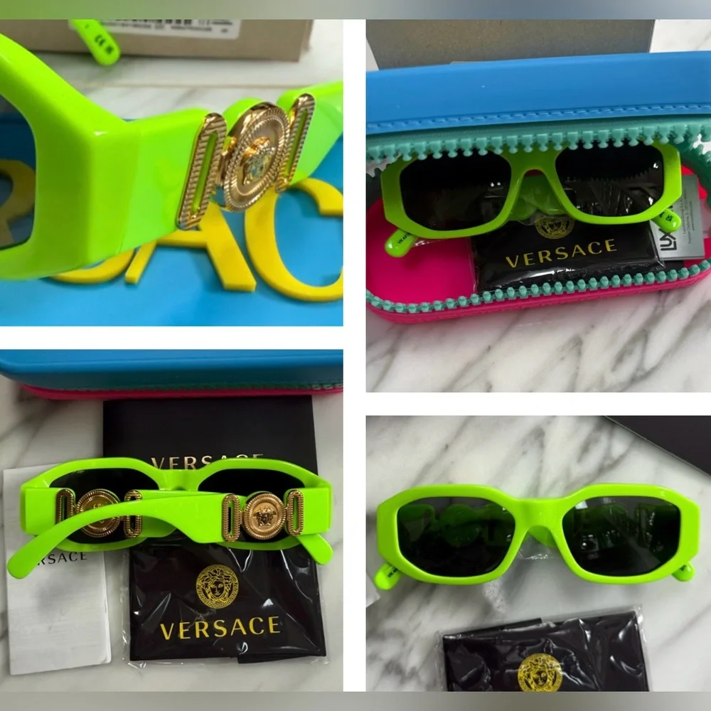 VERSACE CHILDREN BIGGIE MEDUSA SUNGLASSES, MINI ME SUNNIES, SAME QUALITY, FUN